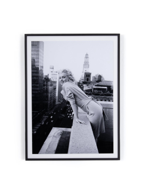 Marilyn On The Roof I By Getty Images