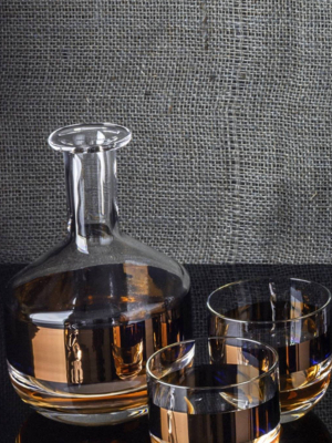 Tank Whiskey Decanter: Copper