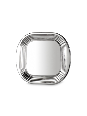 Form Square Tray: Stainless Steel