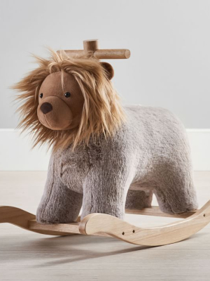 Plush Nursery Rocker - Lion