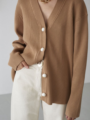 Charlotte Tan Cardigan