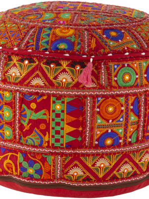 Krishna Hand Woven Pouf