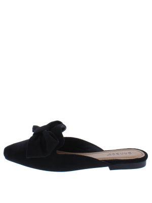 Sweep05 Black Women's Flat