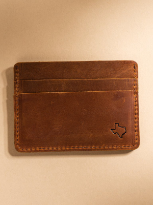 Texas Ultra Slim Wallet - Coffee