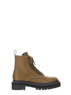 Proenza Schouler Lace-up Combat Boots