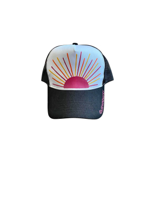 'spring Up' Painted Hat