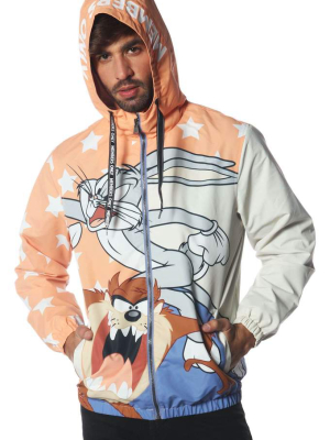 Men's Big Bugs Looney Tunes Windbreaker Jacket