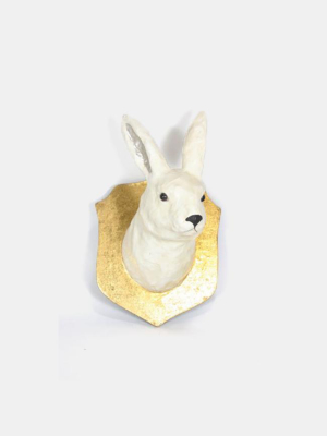 Winter Hare Wall Mount
