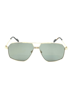 Cartier Hexagonal Frame Sunglasses