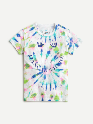 Kids' Tie-dye "hang In There" T-shirt