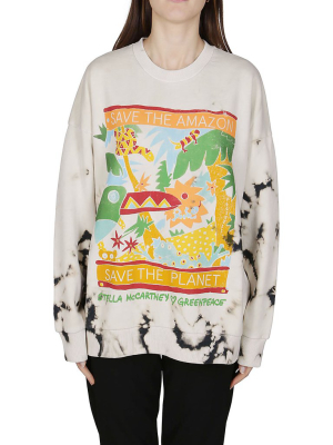 Stella Mccartney X Greenpeace Printed Sweatshirt