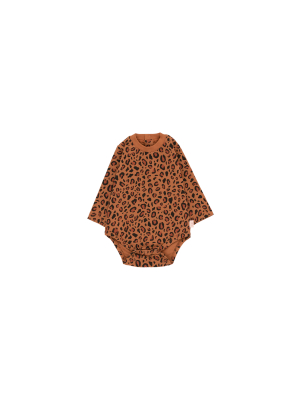 Tiny Cottons Animal Print Body - Brown/dark Brown