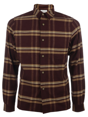 John Elliott Checkered Print Shirt