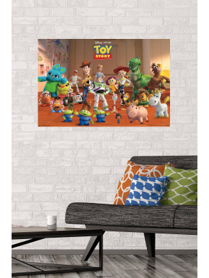 22" X 34" Disney Pixar Toy Story 4 Collage Unframed Wall Poster - Trends International