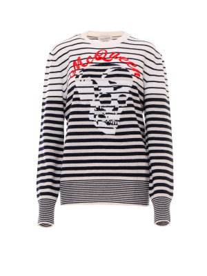 Alexander Mcqueen Striped Sweater