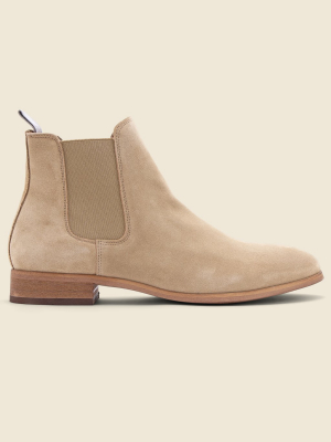 Dev Suede Chelsea Boot - Sand