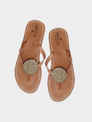 Disc Sandals | Goldshine