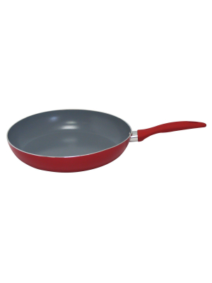 Gourmet Chef 10 Inch Eco Friendly Non Stick Ceramic Fry Pan - Red