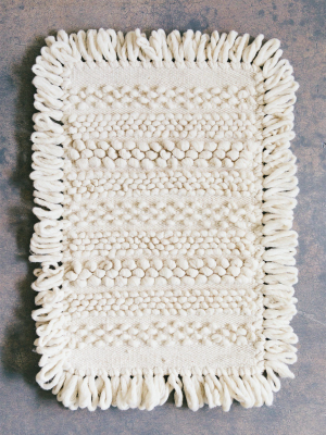 Resto Wool Rug - Cream