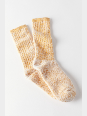 Plush Terry Crew Sock