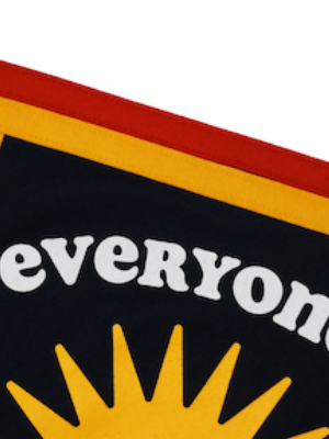 Kelle Hampton X Oxford Pennant - Everyone's Invited Camp Flag