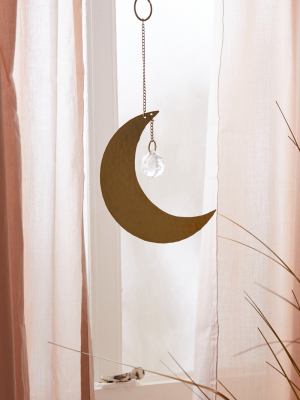 Crescent Moon Prism Wall Hanging