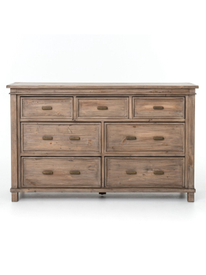 Settler Dresser 7 Drawer In Sundried Ash