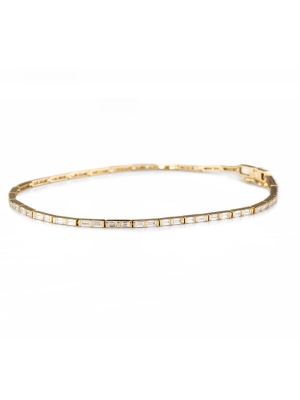 Gia Baguette Tennis Bracelet