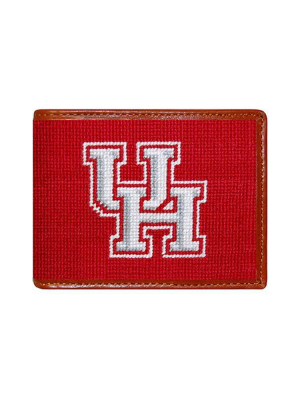 Smathers & Branson University Of Houston Bi-fold Needlepoint Wallet