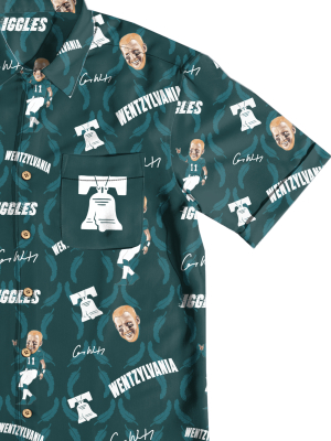 The Carson Wentz | Green Hawaiian Shirt