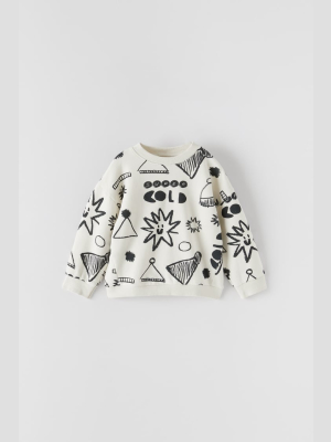 Printed Sweatshirt