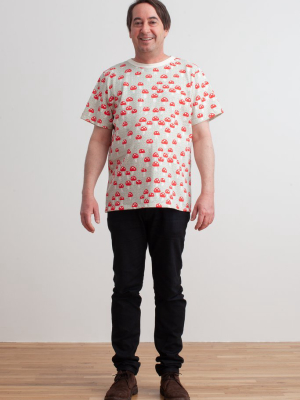 Mason Tee - Mushrooms Sage