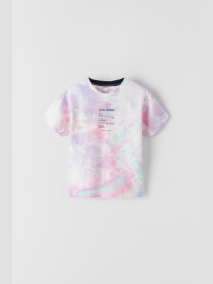 Sporty Tie-dye T-shirt