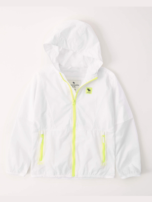 Clear Windbreaker