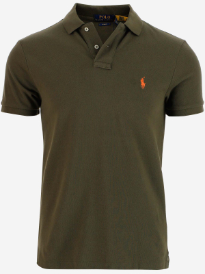 Polo Ralph Lauren Logo Embroidered Polo Shirt