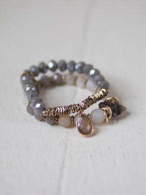 Two Layer Stone Bracelet