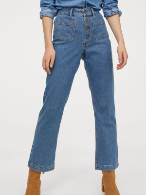 Kick Flare High Ankle Jeans