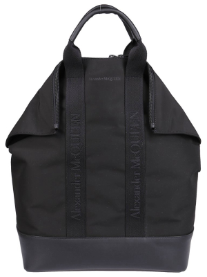 Alexander Mcqueen Logo Backpack