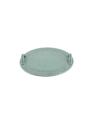 Bordallo Pinheiro Rua Nova Blue Cheese Tray