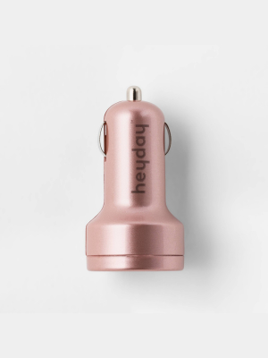 Heyday™ Usb Car Charger - Dusty Pink