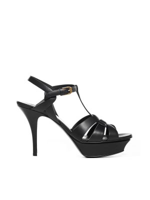 Saint Laurent Tribute Platform Sandals