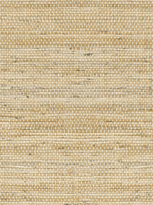 Luxe Weave Peel-and-stick Wallpaper In Chamomile From The Luxe Haven Collection By Lillian August