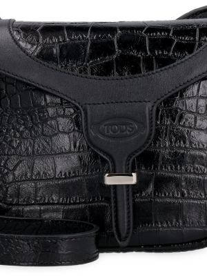 Tod's New Joy Embossed Crossbody Bag