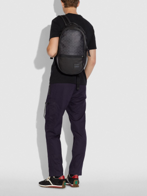 Pacer Backpack In Signature Canvas With Coach...