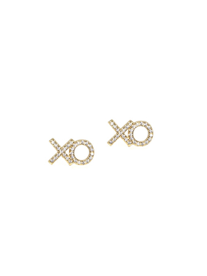 Sterling Xo Earring