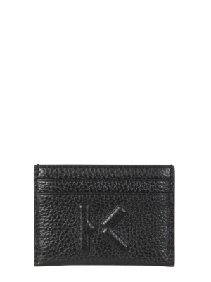 Kenzo Logo Embossed Card Holder