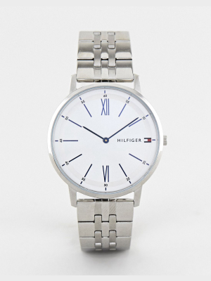 Tommy Hilfiger Cooper Bracelet Watch In Silver 41mm