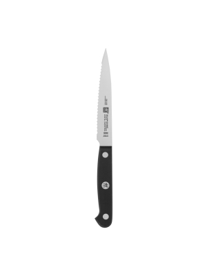 Zwilling Gourmet 4.5-inch Serrated Paring Knife