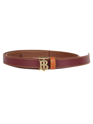 Burberry Tb Monogram Buckle Belt