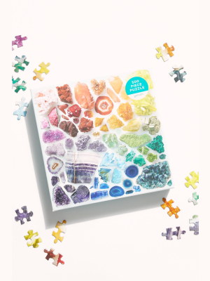 Rainbow Crystals 500 Piece Puzzle